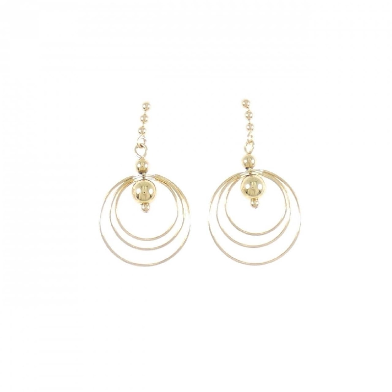 K18YG Bông tai - Hàng hiệu Authentic 863846