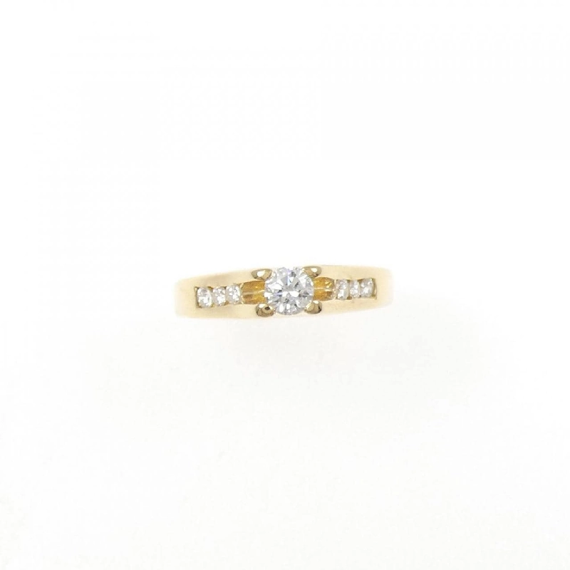 Nhẫn kim cương K18YG 0.14CT 668983