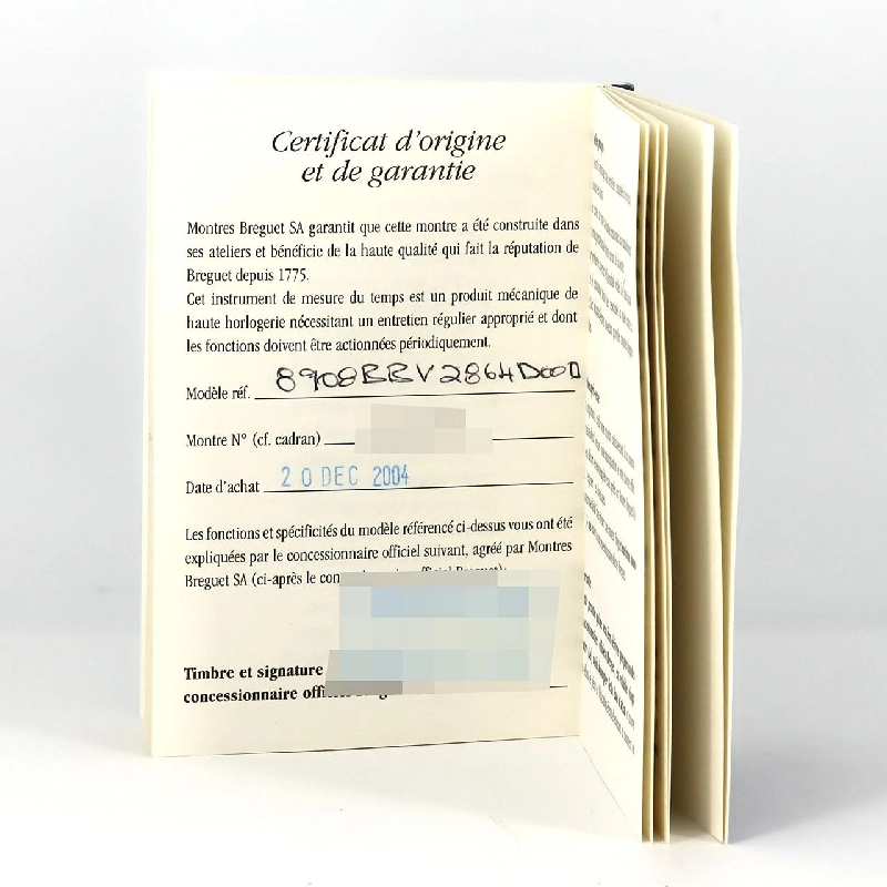 Breguet Queen of Naples WG/D 8908BB/V2/864D00D WG tự động - Hàng hiệu chính hãng 877326