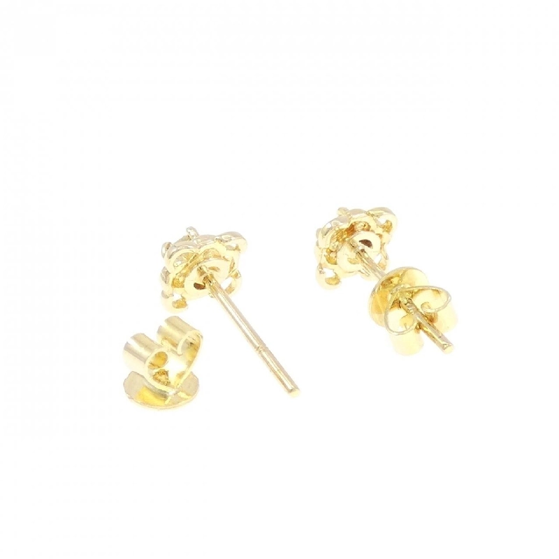 K18YG/750YG Bông tai kim cương - Hàng hiệu Authentic 868208