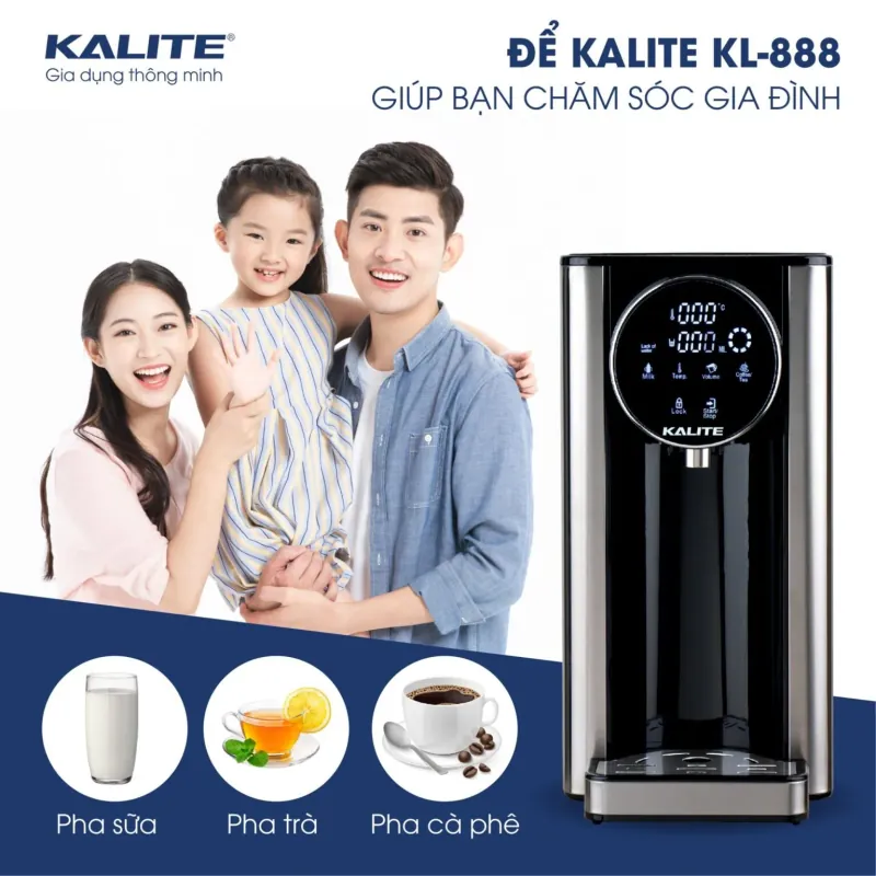 Bình thủy điện KALITE KL-888 tự động lọc đun sôi 787976