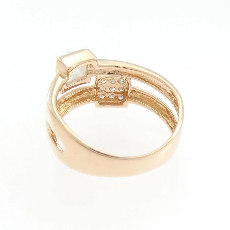 K18PG Nhẫn Đá Mặt Trăng - Hàng hiệu Chính Hãng 847523