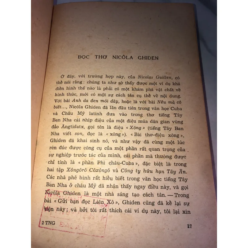 Thơ NiCoLa GHIDEN 958034