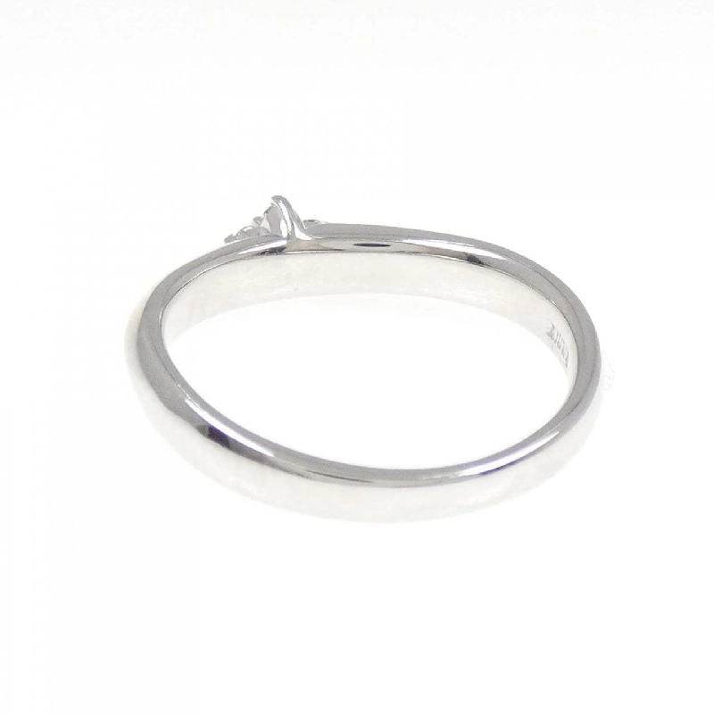 Nhẫn kim cương hoa K10WG 0.10CT - Hàng hiệu Authentic 855703