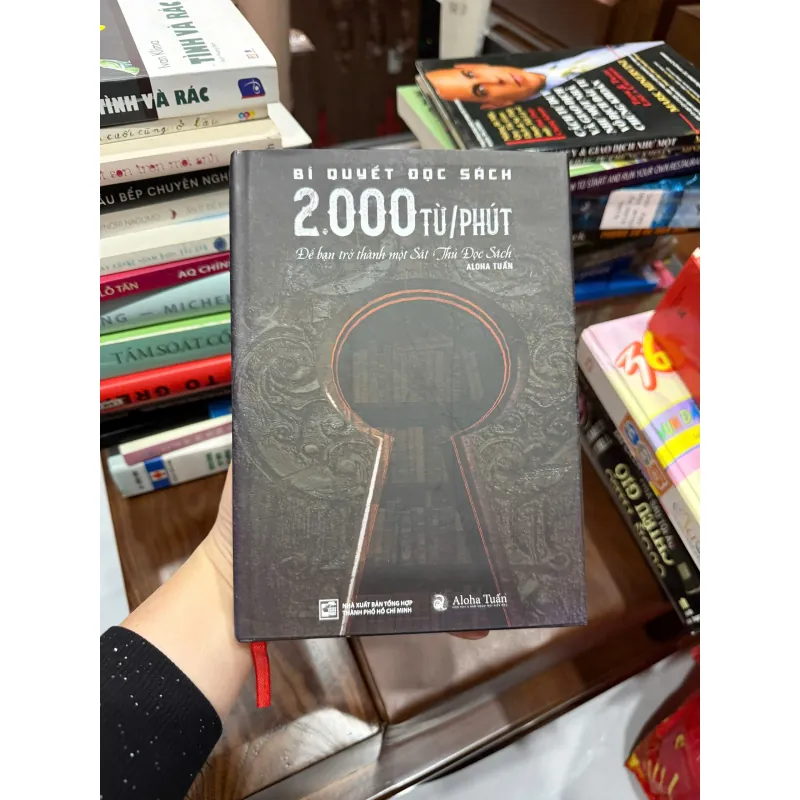 Bí Quyết Đọc Sách 2000 Từ/Phút – Aloha Tuấn | Sách luyện kỹ năng đọc nhanh - K3 1009610