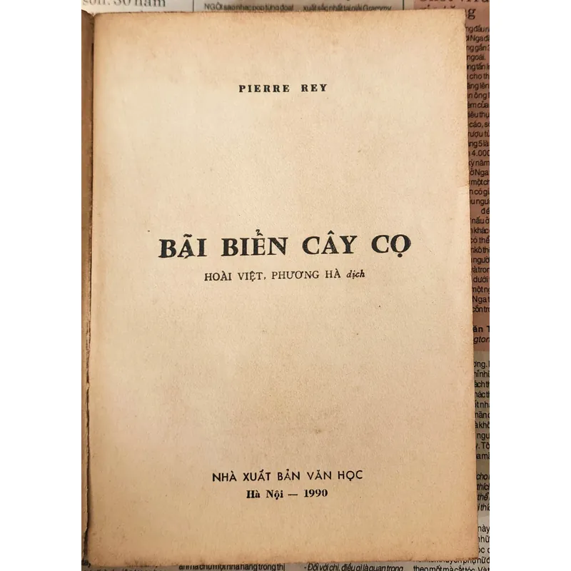 Tiểu thuyết của PIERRE REY - BÃI BIỂN CÂY CỌ (517 trang) 727197