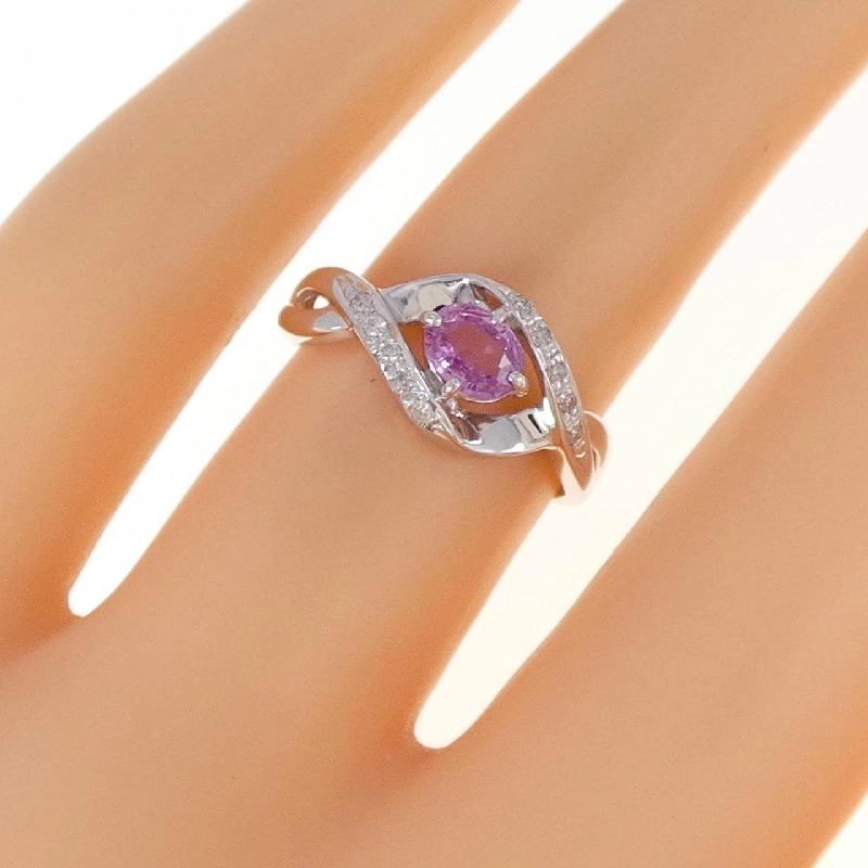 Nhẫn Sapphire K10WG 0.38CT 671873