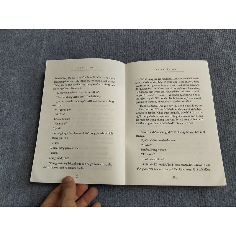 CHIKA YÊU DẤU - MITCH ALBOM 552823