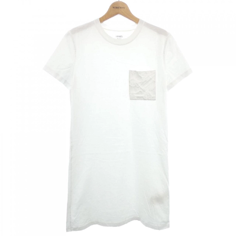 【Mã giảm giá】Đầm cắt HERMES 654024