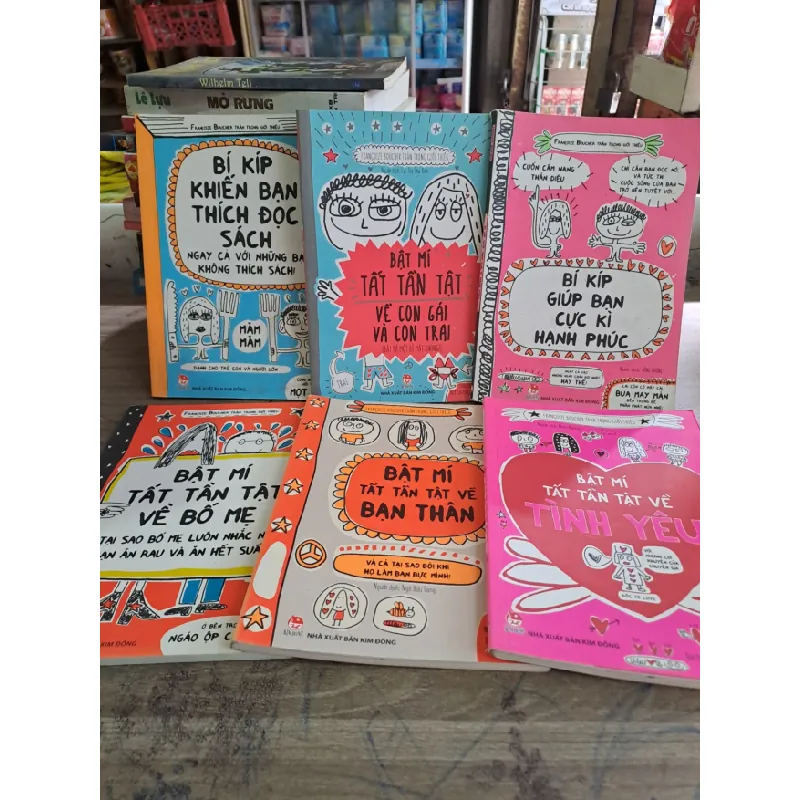 [Sách Cũ SCGR] Bộ 6 cuốn Francoize mới 80% HCM2803 684862