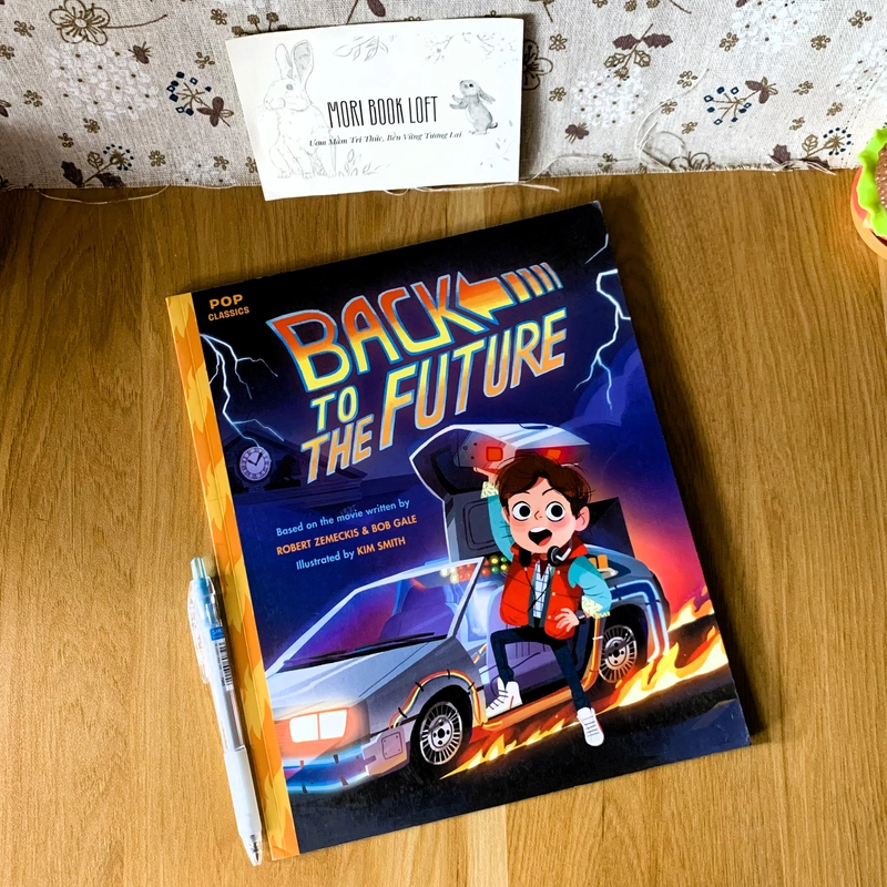 Sách tranh tiếng anh Back to the Future, Used, Picture Book For Kids 446675