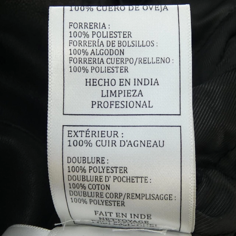 Đồ da DOMA - Áo khoác da biker - Hàng hiệu Authentic 824168