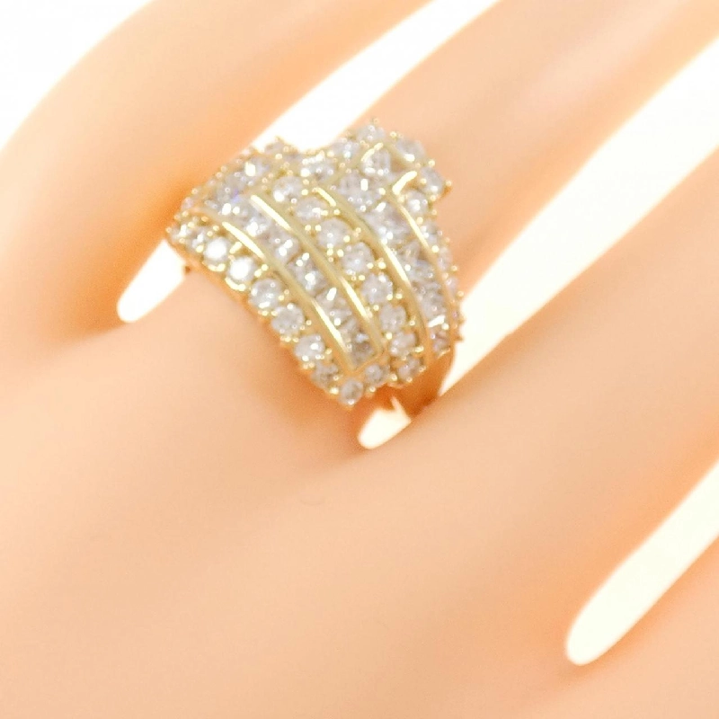 Nhẫn kim cương K18YG 2.44CT - Hàng hiệu chính hãng 856152