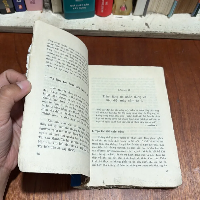 [Sách Không Đẹp, Bị Mốc Và Rách] - II Thinh Lặng Cũng Là Hùng Biện - Hoàng Xuân Việt 800349