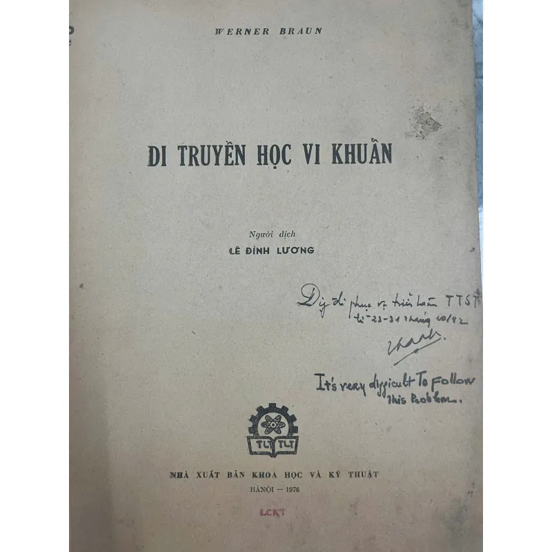 DI TRUYỀN HỌC VÀ VI KHUẨN 698206