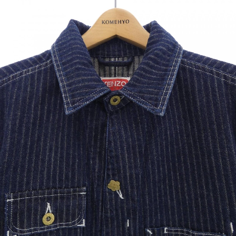 KENZO FE65DV1126F1 Áo khoác denim - Hàng hiệu Authentic 886837