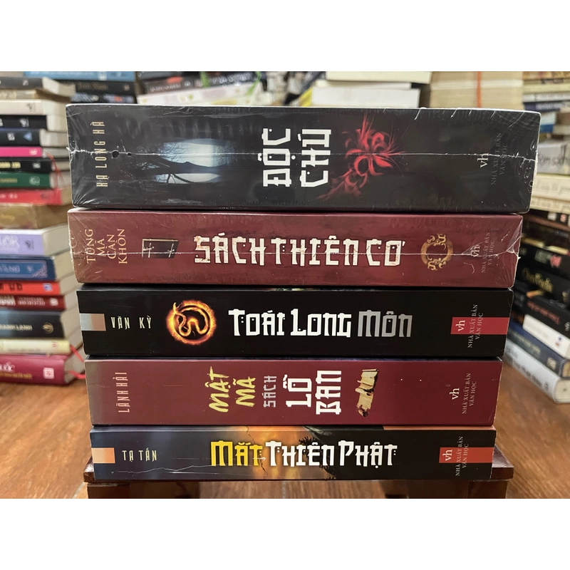 Tủ Sách Kinh Dị Giả Tưởng full 5 cuốn( Mắt Thiên Phật . Mật Mã Sách Lỗ Ban…) 494834