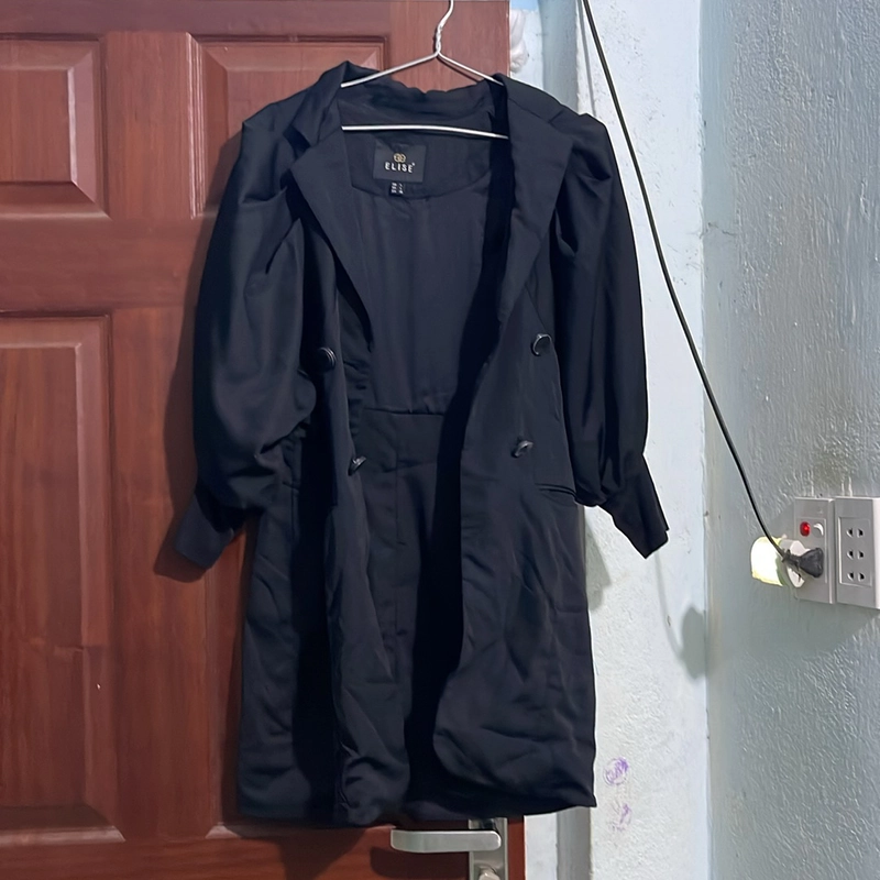 Áo khoác hiệu elise dáng dài kiểu đẹp ạ 504770