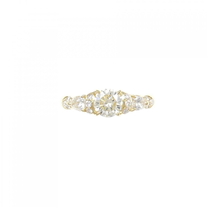 Nhẫn kim cương K18YG 0.68CT 670584