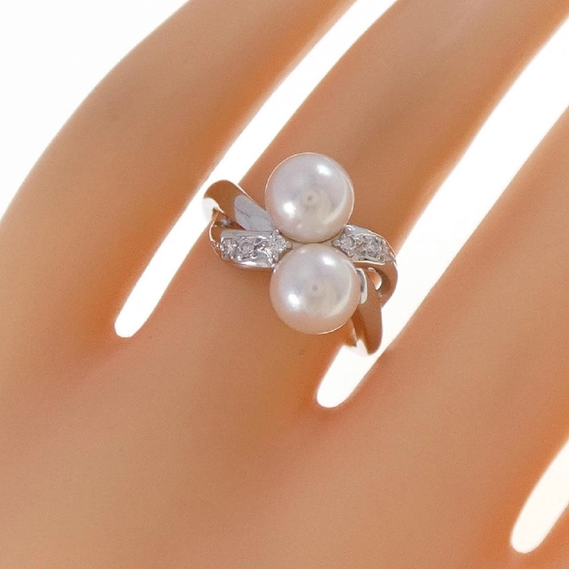 Nhẫn ngọc trai Akoya Tasaki - Hàng hiệu Authentic 835516