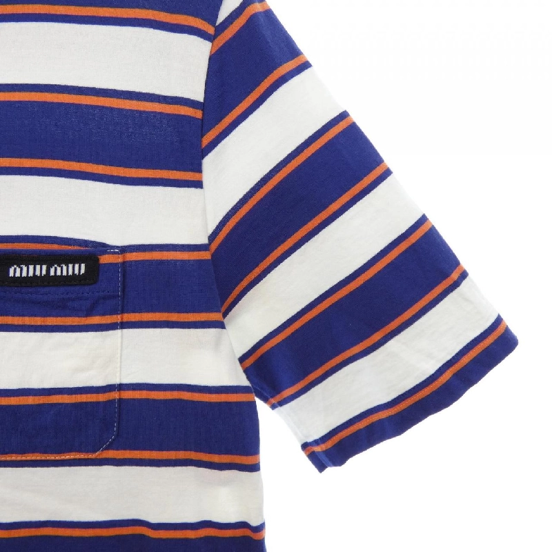 MIU MIU MIU MIU Logo Áo thun Jersey MJN537 SOOO 14RT - Hàng hiệu Chính hãng 821996