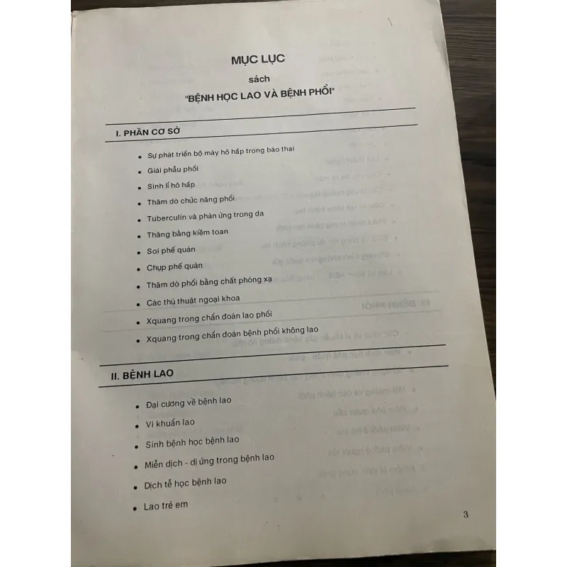 Bệnh học lao và bệnh phổi - sách y khổ lớn, 480 trang Xb 1996 993197