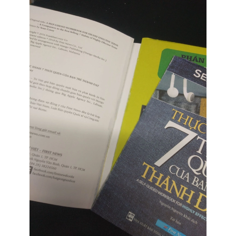 Thực hành 7 thói quen của bạn trẻ thành công Sean Covey 2022 mới 80% bung trang HCM2503 kỹ năng 913697