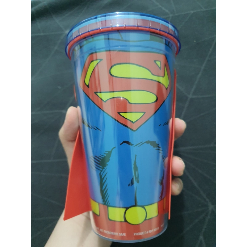 Combo 2 cốc uống nước Batman & Superman - Siêu nhân & Người Dơi (Quà tặng CGV) 493284