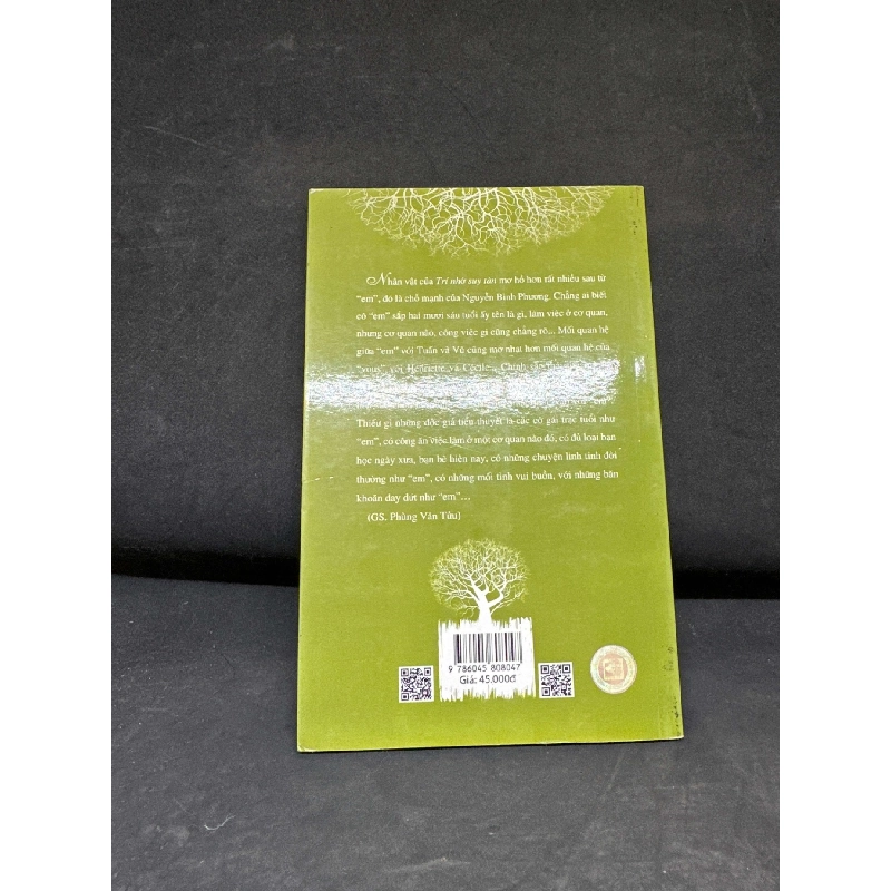[Phiên Chợ Sách Cũ] Trí Nhớ Suy Tàn - Nguyễn Bình Phương, 2013, S2511 SBM - VĂN HỌC - SBM2911-89 921238