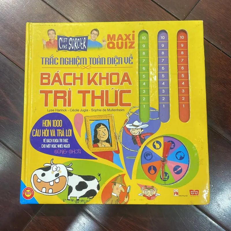 Sách hiếm : trắc nghiệm toàn diện về BÁCH KHOA TRI THỨC - maxi quiz - hơn 1000 câu hỏi 1027005