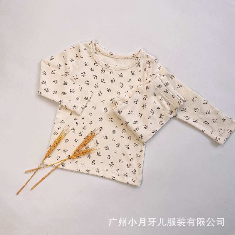 Bộ nỉ co dãn 4 chiều bé gái cotton  giảm giá 50% 26500