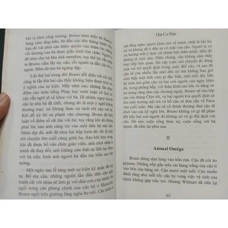 HẠT CƠ BẢN - MICHEL HOUELLEBECQ 593344