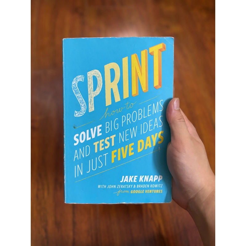 [Amazon] Sprint - How to solve big problems and test new ideas in just five days 528538
