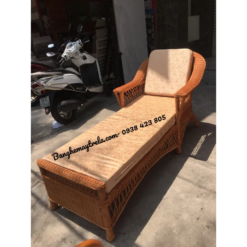 Ghế mây sofa bed nằm thư giãn 593279