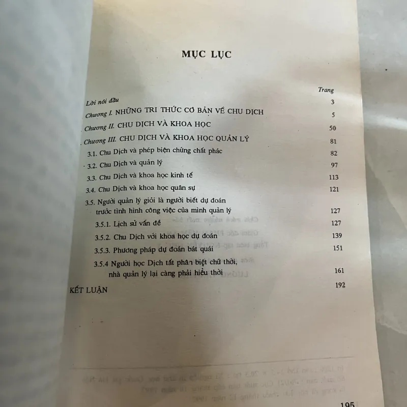 CHU DỊCH VỚI KHOA HỌC QUẢN LÝ - LÊ VĂN QUÁN 777362