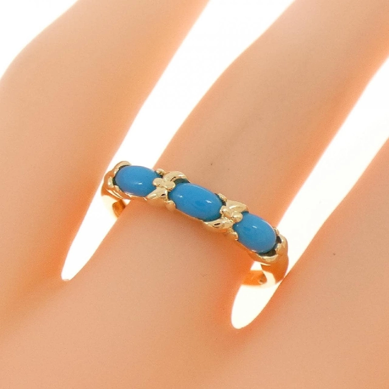 Nhẫn Turquoise K18YG - Hàng hiệu Chính hãng 855051