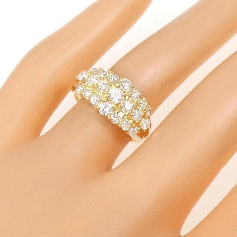 Nhẫn kim cương K18YG 1.06CT - Hàng hiệu chính hãng 853218