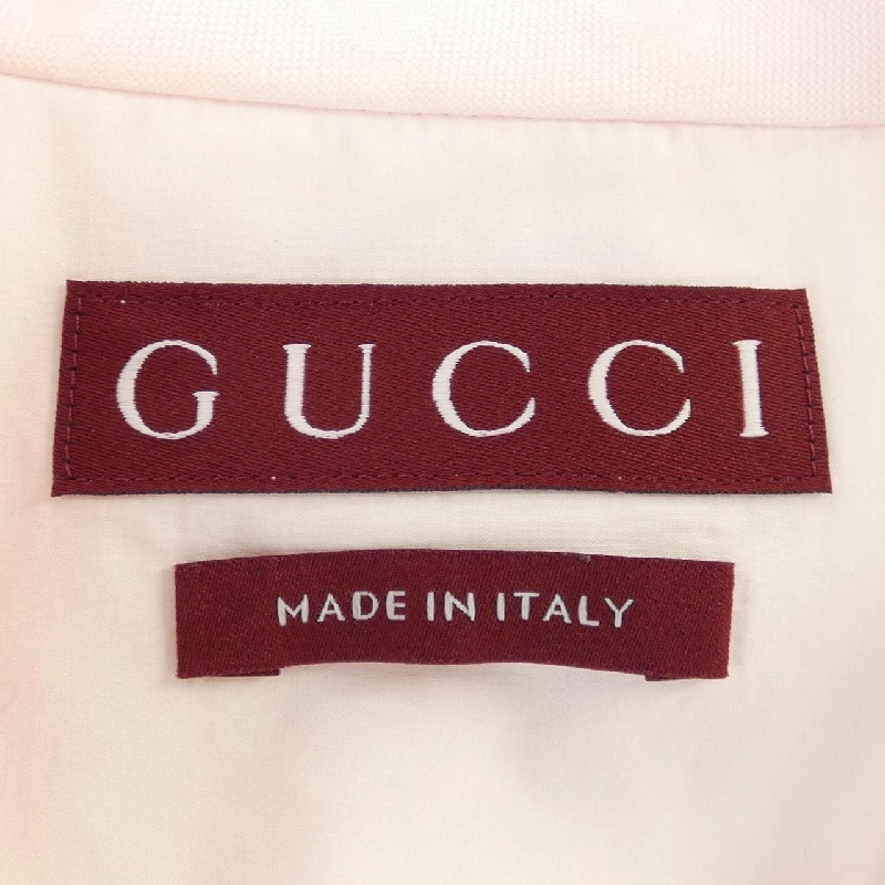 Áo sơ mi GG cotton gabardine GUCCI 784901 ZAQUK S／S - Hàng hiệu Chính hãng 826185