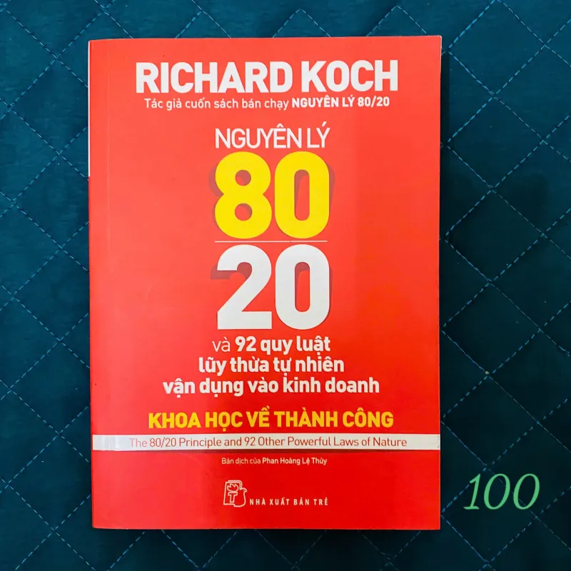 Nguyên lý 80/20 và 92 quy luật lũy thừa tự nhiên vận dụng vào kinh doanh#HATRA 762596