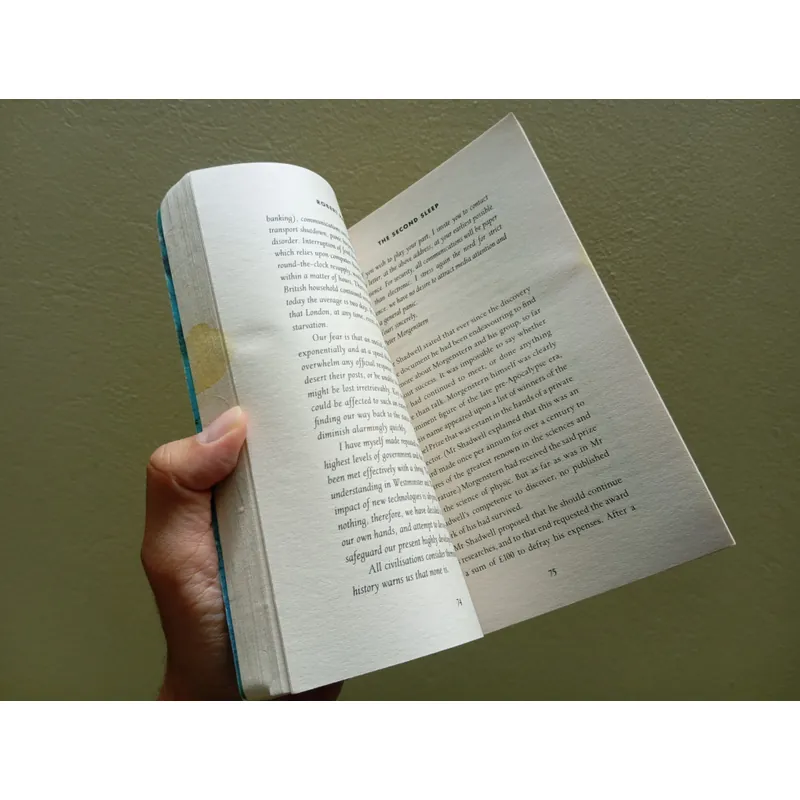 The second sleep, sách ngoại văn tiếng Anh, english book, tiểu thuyết  603466