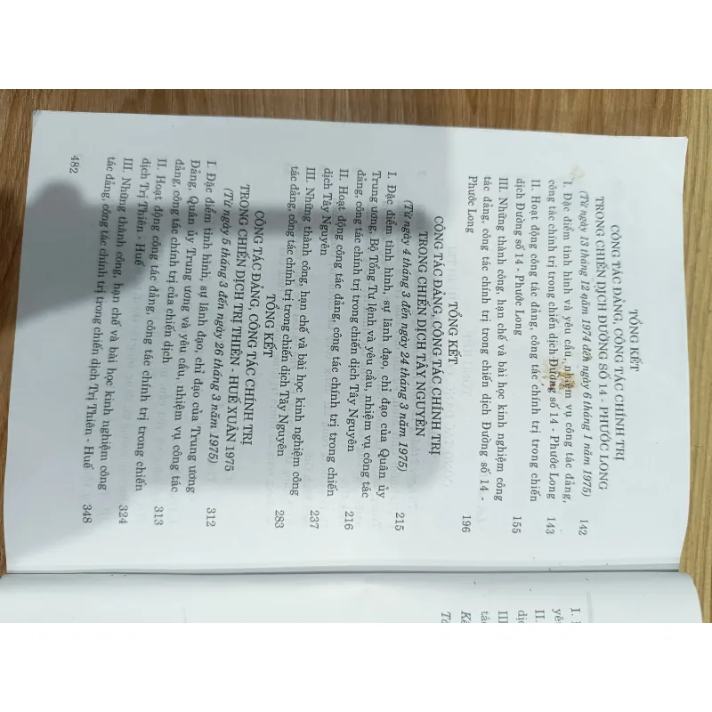 Tổng kết công tác đảng công tác chính trị trong một số chiến dịch của  quân đội nhân dân 790731