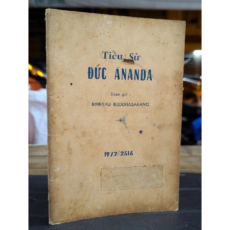 TIỂU SỬ ĐỨC ANANDA - BHIKKHU BUDDHASARANO 198961