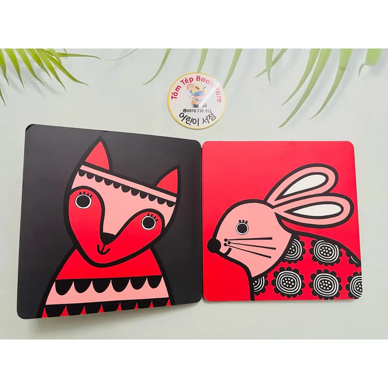 Set boardbook tiếng Hàn B34  1066253
