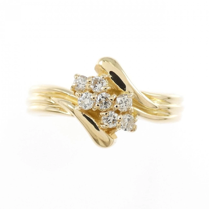 Nhẫn kim cương K18YG 0.15CT - Hàng hiệu Chính hãng 851674