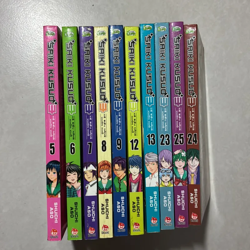 Saiki Kusuo - Kẻ siêu năng lực khốn khổ (Combo 10 tập) (Co) 765271