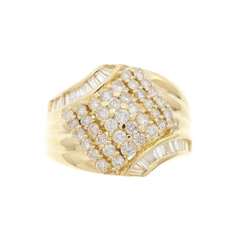 Nhẫn kim cương K18YG 1.00CT 671347