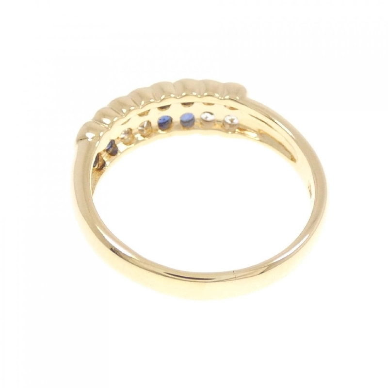 Nhẫn Sapphire Hoa K18YG 0.36CT - Hàng hiệu Chính hãng 849867