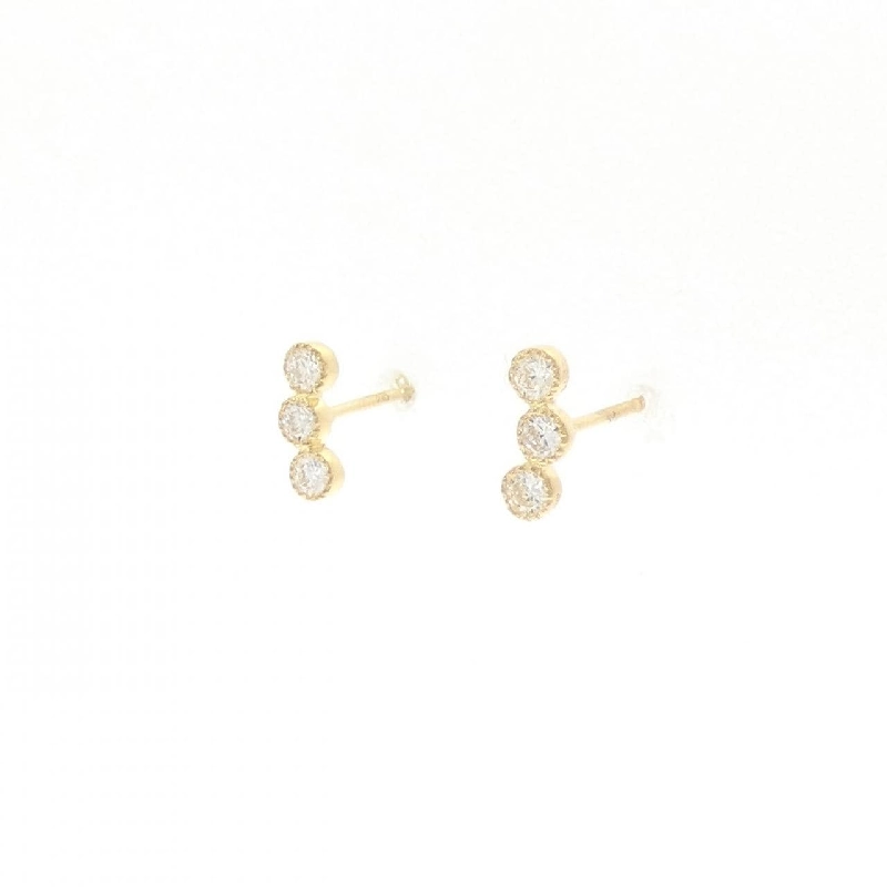 K18YG Bông tai kim cương 0.20CT - Hàng hiệu Chính hãng 871403