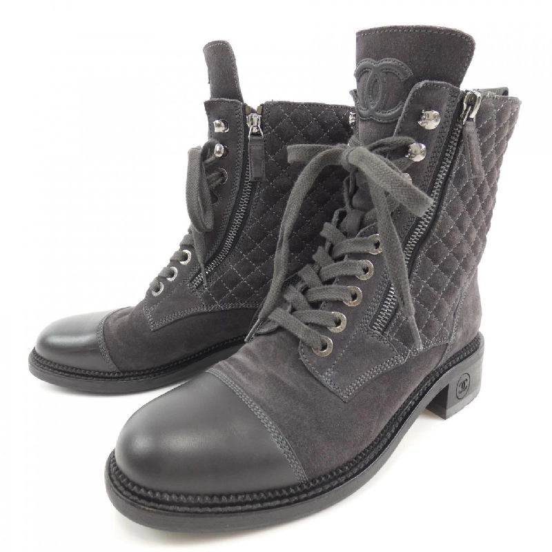 【Khuyến mãi】Giày bốt CHANEL 664805