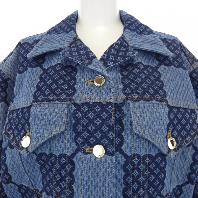 【Mã giảm giá】Áo khoác denim LOUIS VUITTON 640652